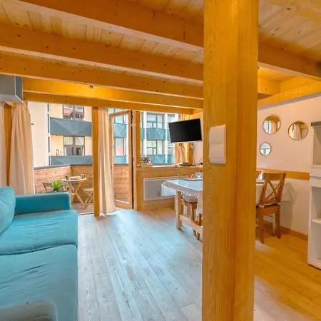 Grand Roc C322 From Slopes 280m, Parking & Wifi - Happy Apartamento